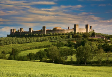 It is in Italy where I feel most alive monteriggioni