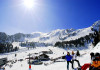Skiing in the Italian Alps