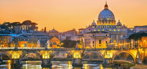 night in Rome