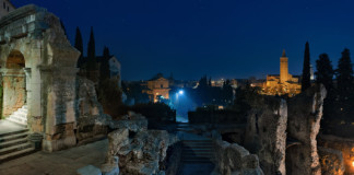 Near Teatro romano di Verona