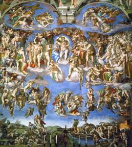 last judgement by Michelangelo