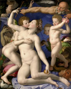 bronzino - allegory with venus an pupil