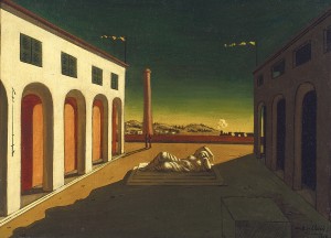 Giorgio de Chirico Melancholia, 1916 The Menil Collection, Houston Photo: Hickey-Robertson, Houston