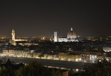 Walking at night in Florence, Italy Florence at night