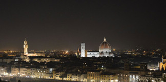 Florence at night
