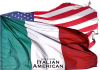 italian american flags