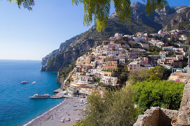 amalfi coast, italy, mediterranean