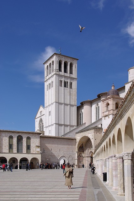 basilica, basilica of san francesco, assisi