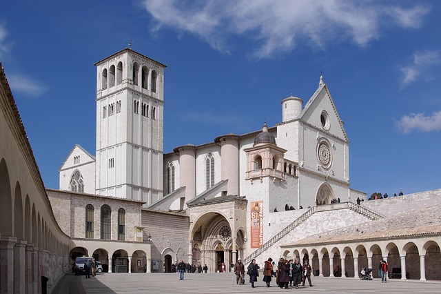 basilica, francis of assisi, church