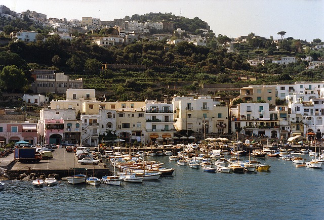 capri, island, touring