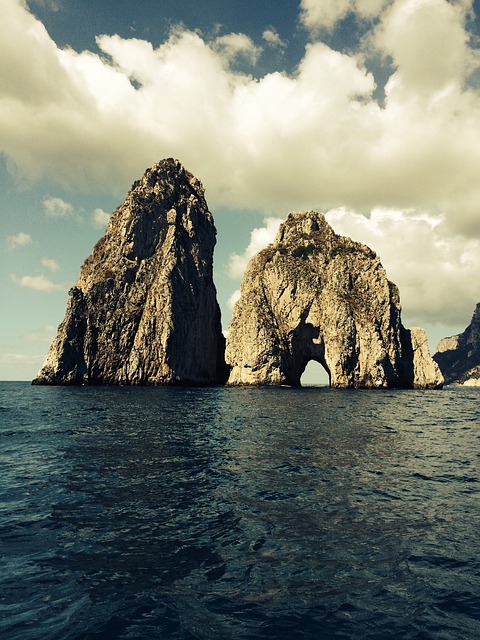 capri, italy, mediterranean