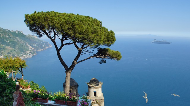 italy, amalfi coast, ravella