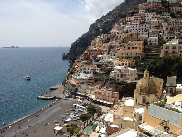 italy, positano, nature