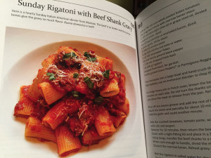 Sunday rigatoni with Beef Shank Gravy Cookbook