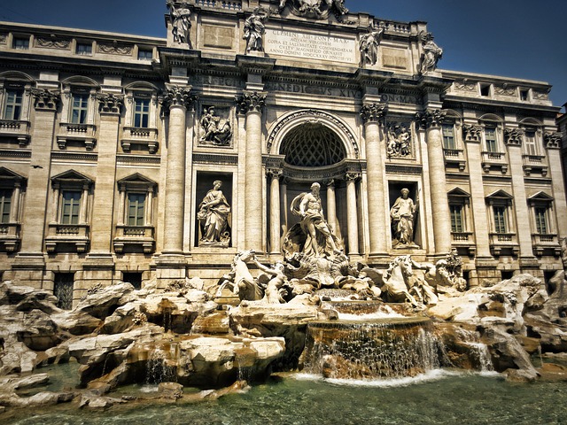 trevi fountain, fontana di trevi, rome