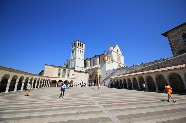 umbria, buildings, italy