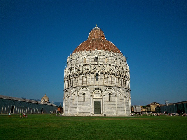 baptistry, pisa, tuscany