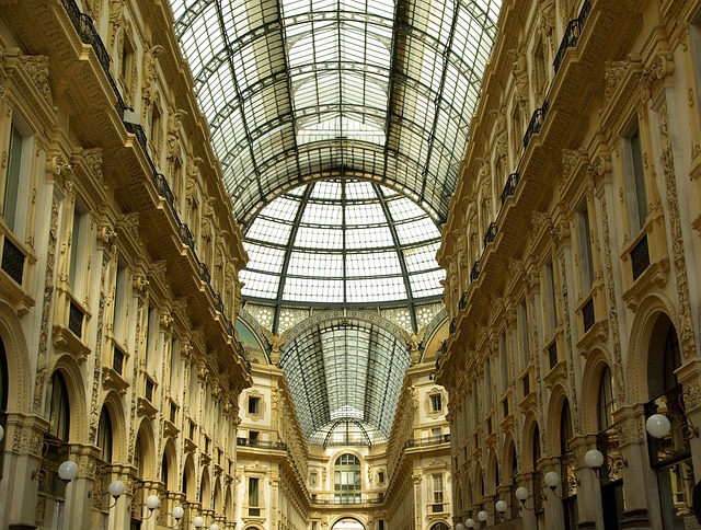 italy, milan, gallery