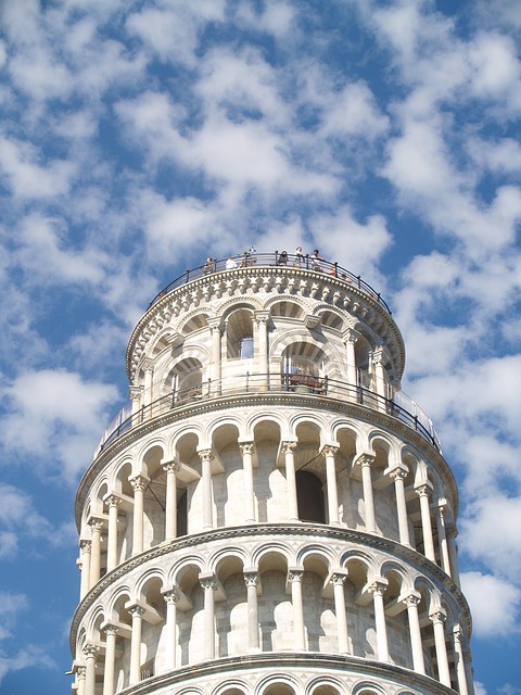 italy, pisa, tower