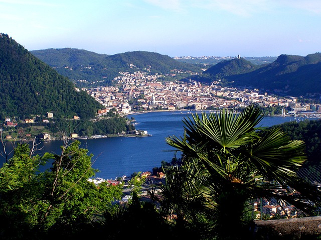 lake como, italy, city