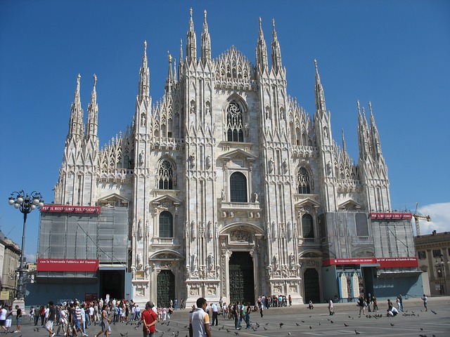 milan cathedral, milan, cathedral