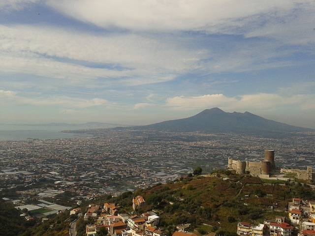 naples, vesuvius, gragnano