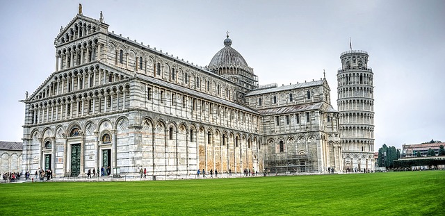 pisa, italy, leaning tower