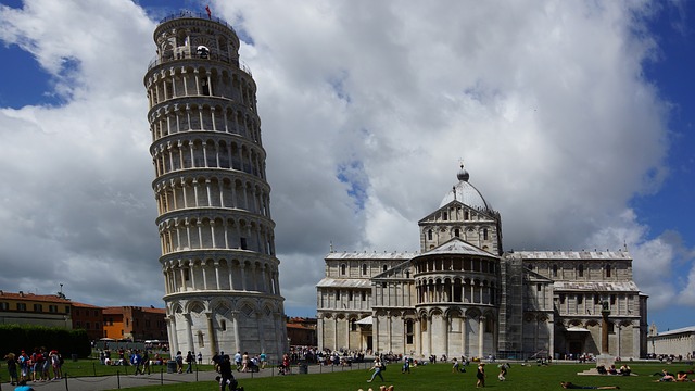 pisa, leaning tower, italy