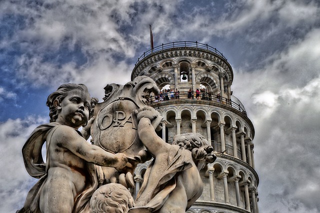 pisa, leaning tower, tuscany