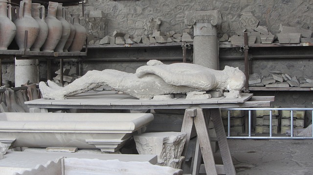 pompeii, restoration, body