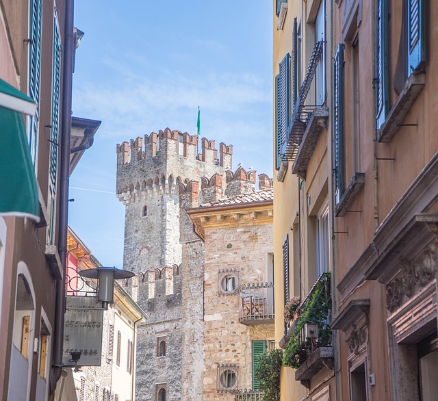 scaliger castle, sirmione, lake garda