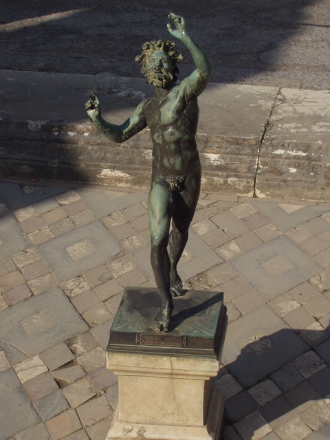 statue, copper, old