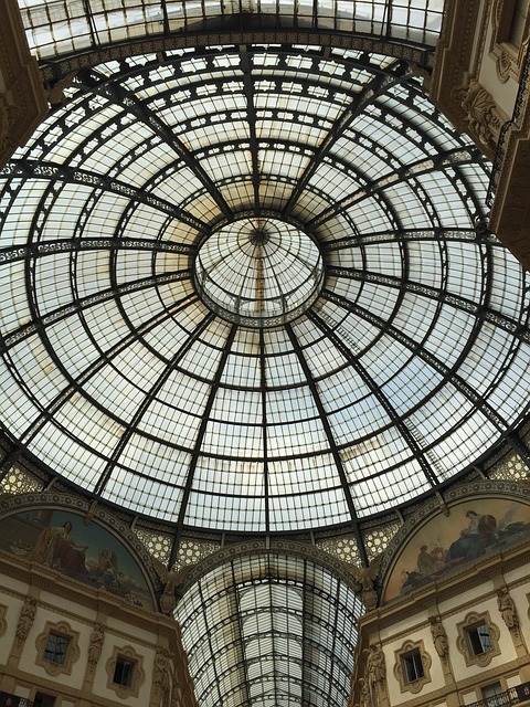 vittorio emanuele gallery, milan, italy