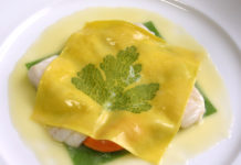Gualtiero Marchesi: The Chef Who Transformed Italian Cuisine raviolo aperto