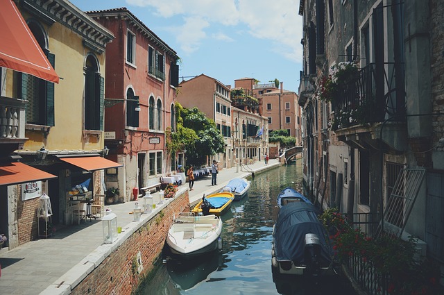 canal, venice, italy