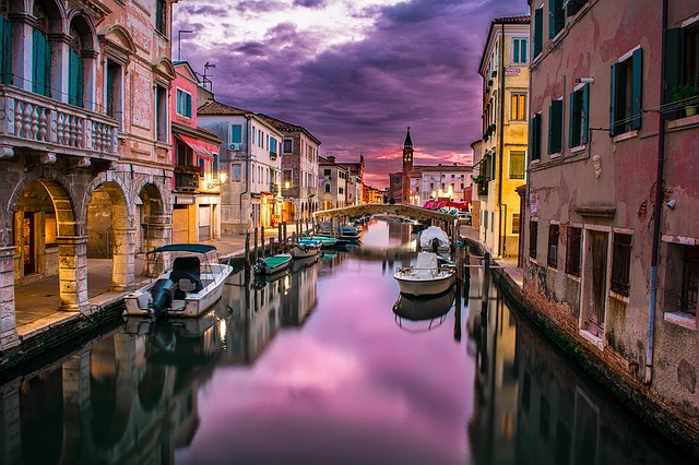 canal, venice, italy