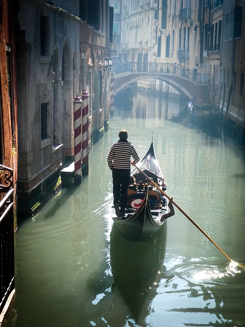 gondola, venice, italy