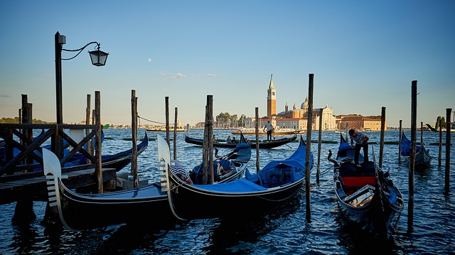 venice, grand canal, water