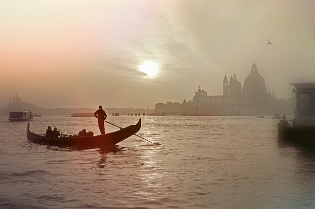 venice, italy, gondola