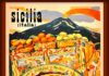 sicilia vintage poster