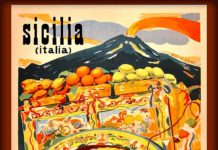 Vintage Travel Posters of Italy: Capturing the Romance of Travel sicilia vintage poster