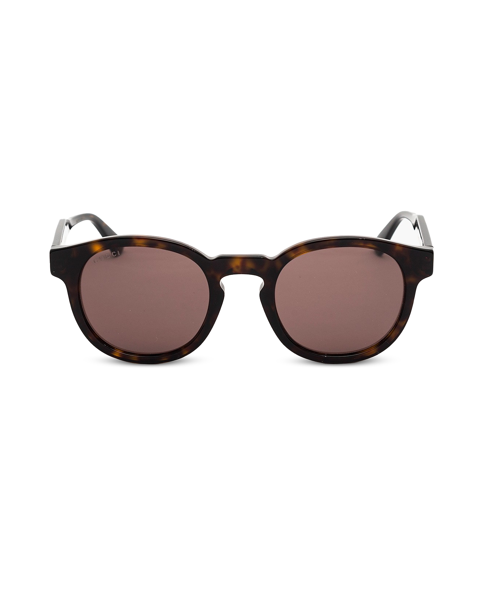 Gucci Sunglasses Havana Round Frame Men's Sunglasses