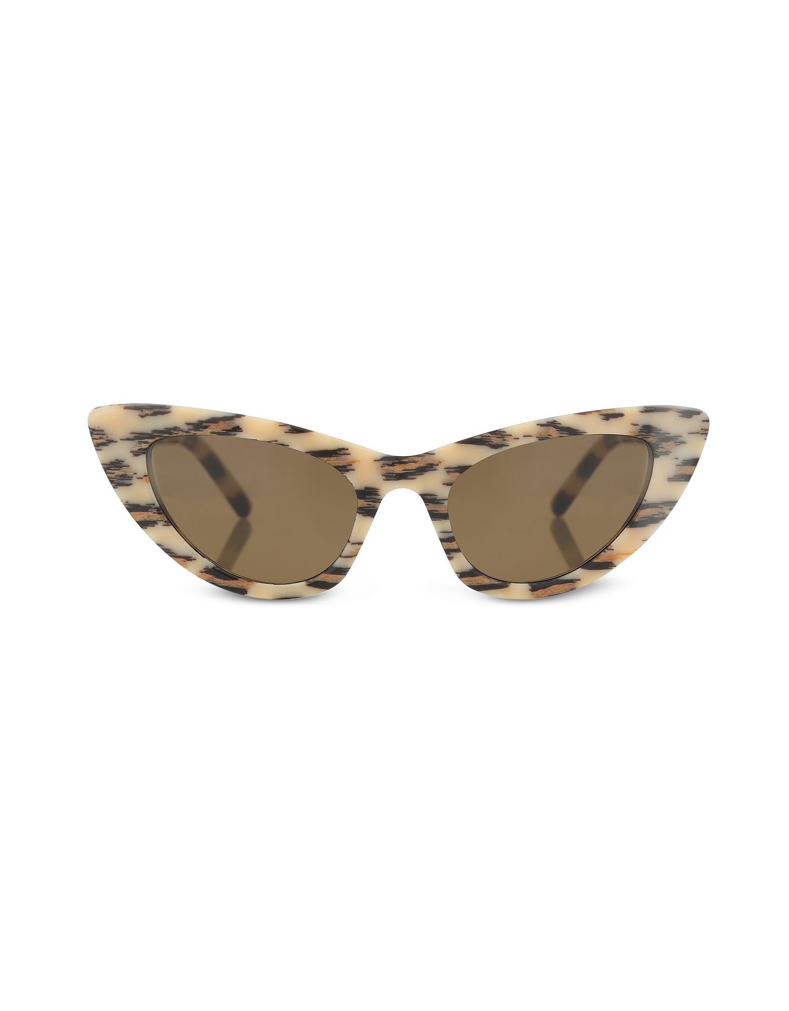 Saint Laurent Sunglasses New Wave Lily Acetate Cat-Eye Frame Sunglasses