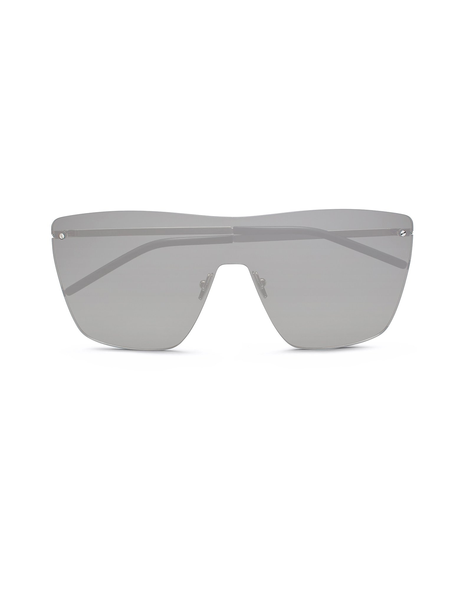 Saint Laurent Sunglasses Rimless Shield Unisex Sunglasses