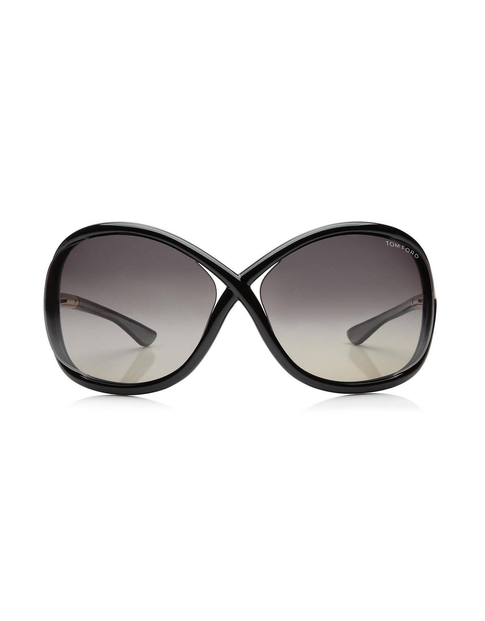 Tom Ford Sunglasses WHITNEY FT009 B5 Oversized Soft Round Sunglasses