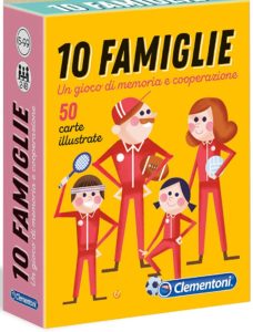 10 Famiglie, gioco di carte per bambini