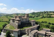 Beautiful frescoes revealed at Torrechiara Castle Torrechiara