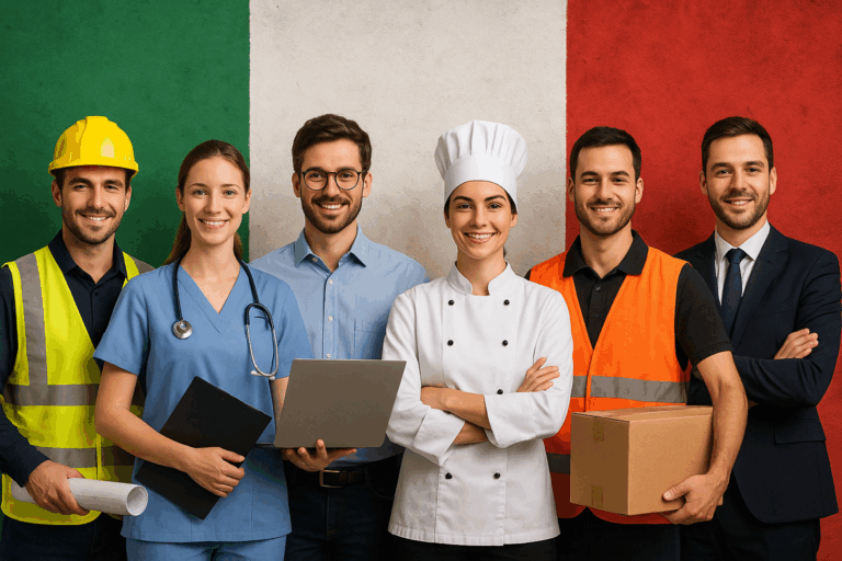 The most requested jobs in Italy in 2025