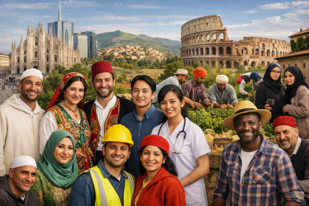 Discover Italy's largest ethnic groups, races, and Extra EU communities in this detailed guide to Italy's diverse population.