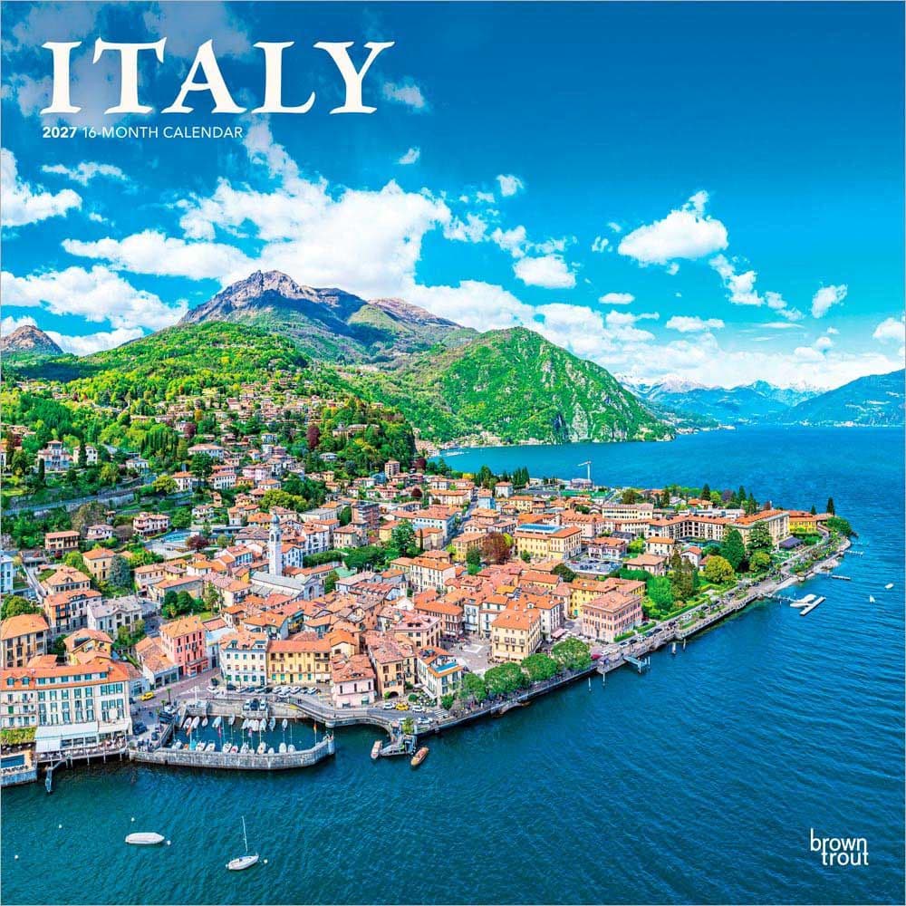 Italy 2027 Wall Calendar